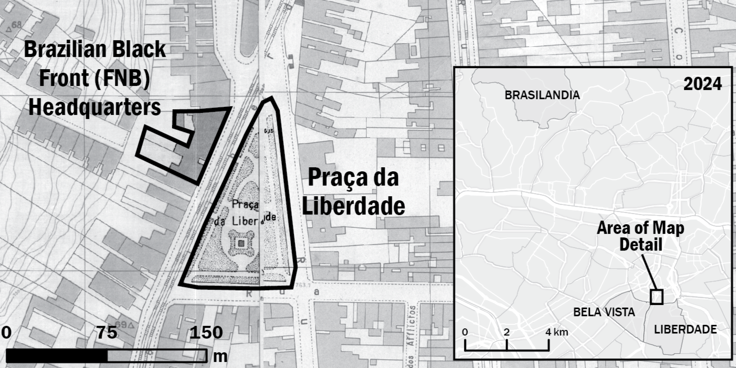 Mapping in/for I’ll Samba Someplace Else (Forthcoming, Duke UP, 2026)